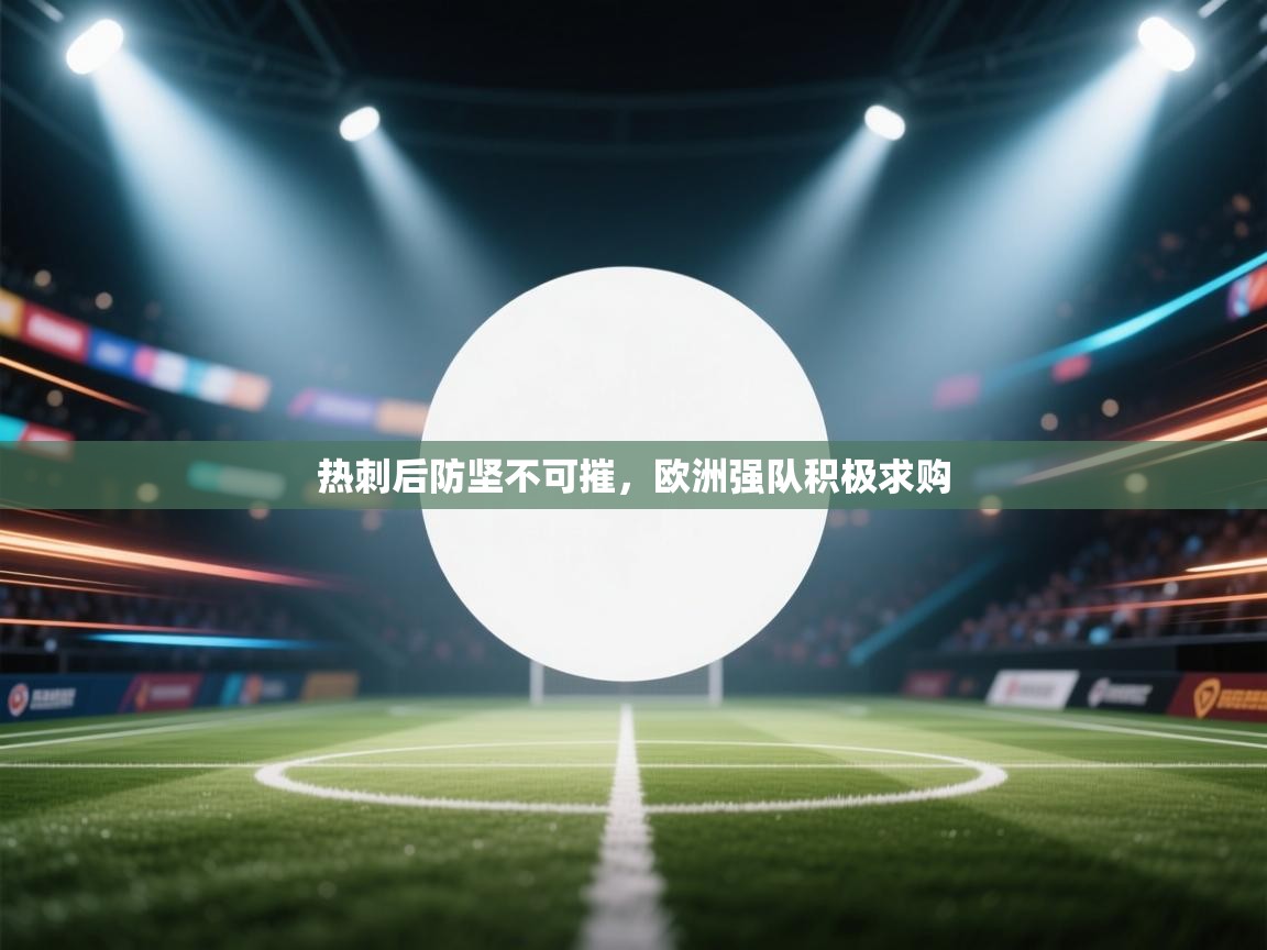 -热刺后防坚不可摧，欧洲强队积极求购  第1张